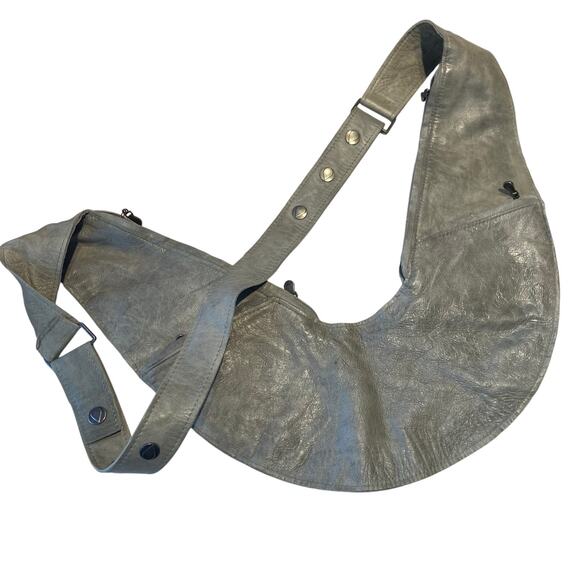 Sash Leather Bag - Picture 1 of 6